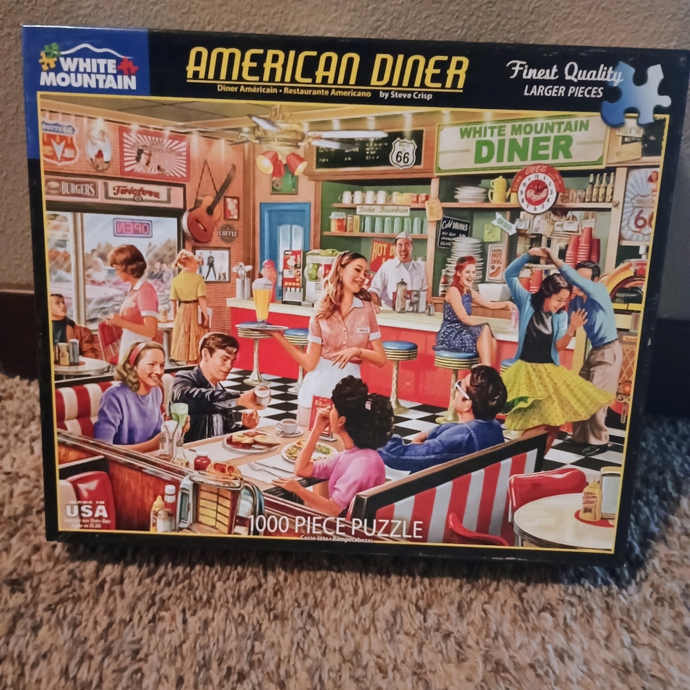 White Mountain America Diner puzzle